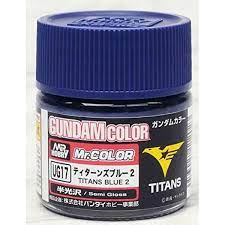 Gundam Color: UG17 MS Titans Blue 2 (10ml Bottle)   
