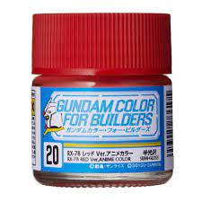 Gundam Color: UG20 RX-78 Red Version Anime Color (10ml Bottle)  