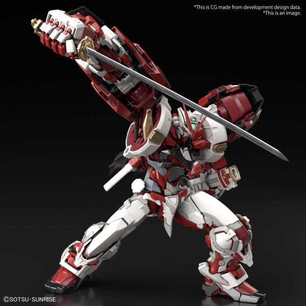 Gundam Hi-Resolution 1/100: Gundam Astray Red Frame Powered Red 