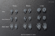 Gundam High Grade Build Custom: Jigen Build Knuckles (Round) - 0208102 [4549660081029]