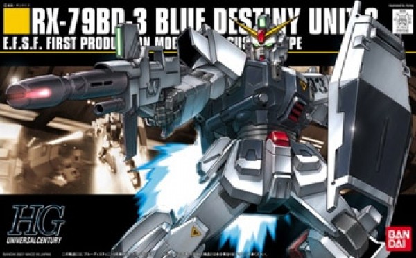 Gundam High Grade Universal Century #082: RX-79BD-3 Blue Destiny Unit 3 
