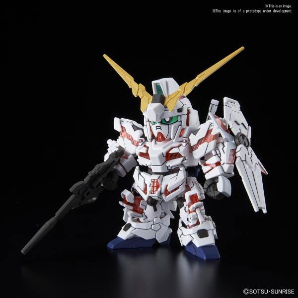 SD Gundam Cross Silhouette: #12 Unicorn Gundam (Destroy Mode) 