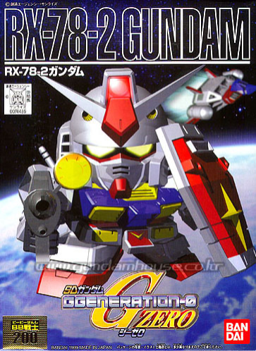 Gundam SD GGeneration-0 GZero BB200: RX-78-2 Gundam 