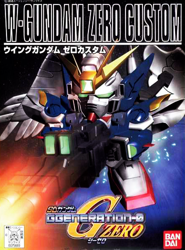 Gundam SD GGeneration-0 GZero BB203: XXXG-00W0 W Gundam Zero Custom 