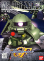 Gundam SD GGeneration-F GF BB218: MS-06F ZAKU 