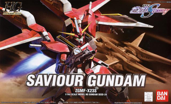 Gundam Seed Destiny Series HG 1/144 Scale #24: Saviour Gundam 