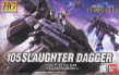 Gundam Seed MSV Series HG 1/144: #43 105 Slaughter Dagger - 5060630 0145379 [4573102606303]