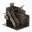 HEXA GEAR 1/24: Block Base 01 Dx Head Quarters 