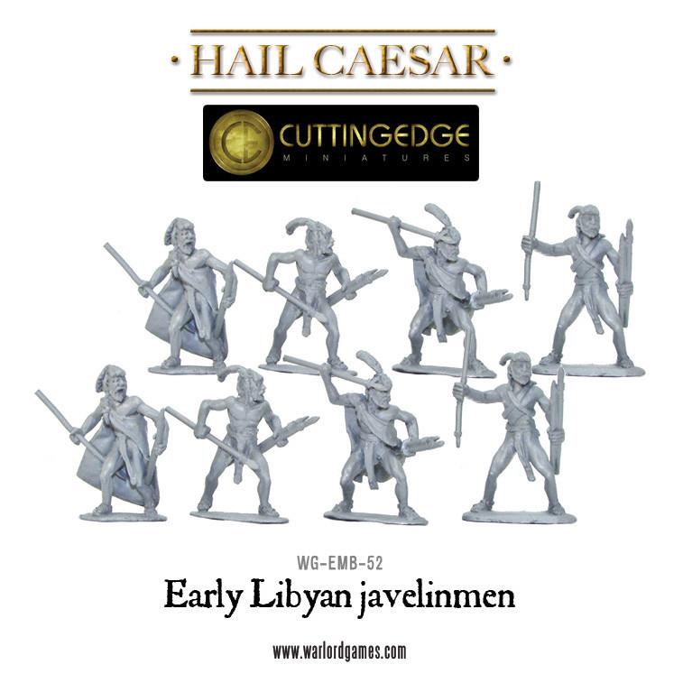 Hail Caesar: Egyptian: Early Libyan Javelinmen 