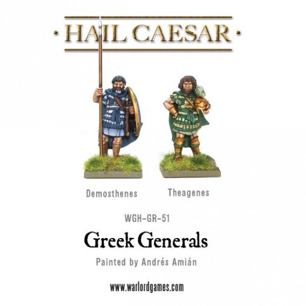 Hail Caesar: Greeks: Generals (Demosthenes & Theagenes) 
