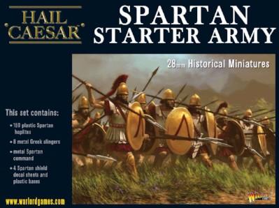 Hail Caesar: Greeks: Spartan Starter Army 