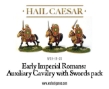 Hail Caesar: Imperial Romans: Auxiliary Cavalry with Swords Pack - WGH-IR-25 [5060200840245]