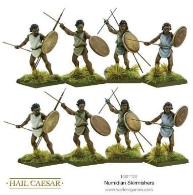 Hail Caesar: Numidian: Skirmishers 
