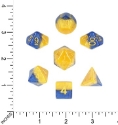 Halfsies Dice: 7 Dice Set: Kings Dice 