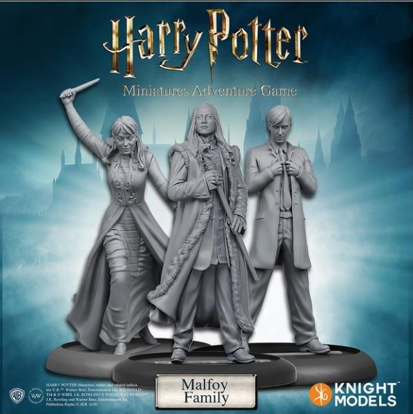 Harry Potter Miniatures Adventure Game: Malfoy Family 