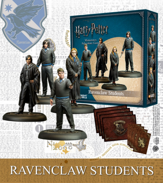 Harry Potter Miniatures Adventure Game: Ravenclaw Students 