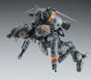 Hasegawa 1/20: Maschinen Krieger: Schwarzer Hund W.H.J.131 Space Type Humanoid Unmanned Interceptor GroBer Hund - HSGWA-64123 [4967834641235]
