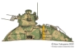 Maschinen Krieger: P.K.H. 103 Nutcracker "Wald Geist" with Emblem Patch - HSGWA-64124 [4967834641242]