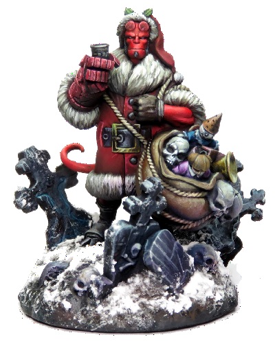 Hellboy: The Board Game: Limited Edition Holiday Resin Figure 
