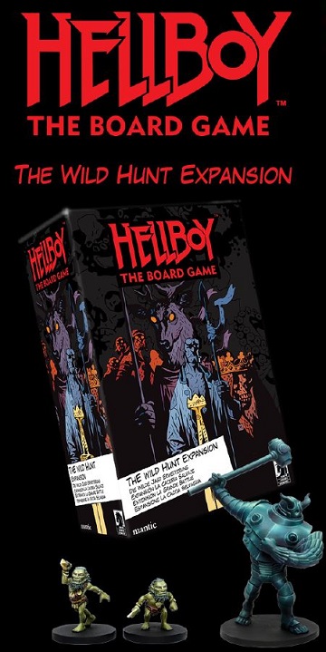 Hellboy The Board Game: The Wild Hunt Expansion [DAMAGED] 