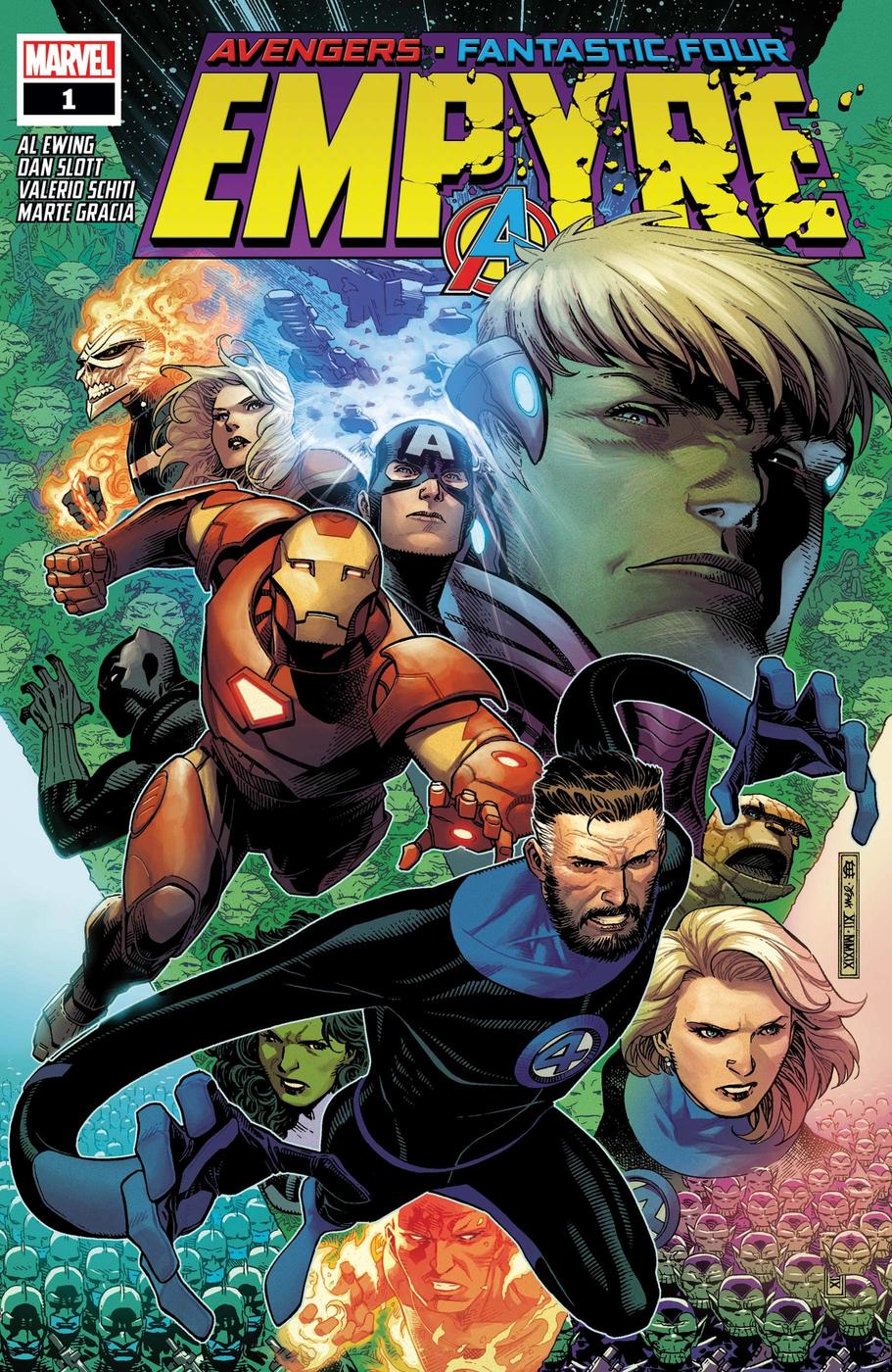 Heroclix: Marvel Avengers / Fantastic 4: Empyre Booster Brick 