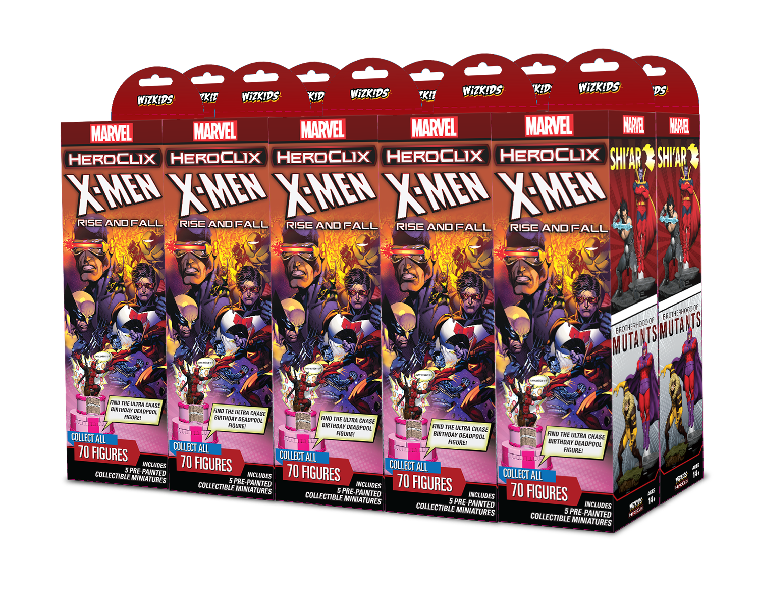 Heroclix: Marvel X-Men Rise And Fall BOOSTER BRICK 