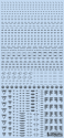 HiQ Parts: 1/100 RB02 Caution Decal One Color - Dark Gray 
