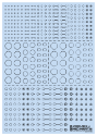 HiQ Parts: Accent Decal A - Dark Gray 