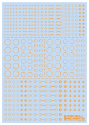 HiQ Parts: Accent Decal A - Orange 