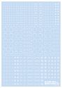 HiQ Parts: Accent Decal A - White 