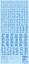 HiQ Parts: Pixel Camouflage Decal 2 - Blue 