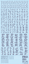 HiQ Parts: Pixel Camouflage Decal 2 - Navy Camouflage 