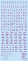 HiQ Parts: Pixel Camouflage Decal 2 - Purple 