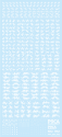 HiQ Parts: Pixel Camouflage Decal 2 - White 