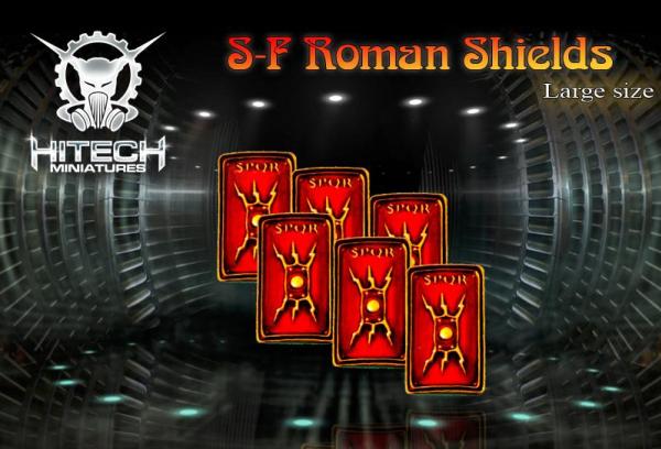 HITECH MINIATURES ASHI002 S-F Roman Shields *Warhammer Bitz 40k 40000* 