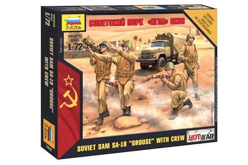 Hot War: Soviet SAM SA-18 "Grouse" with Crew (1/72) 