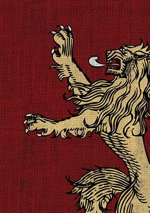 Art Sleeves: A Game Of Thrones HBO: House Lannister 