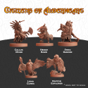 Humblewood RPG: Minis: Citizens of Alderheart 