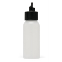 IWATA: Big Mouth Airbrush Bottle 2 oz Cylinder With 24 mm Adaptor Cap  