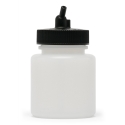 IWATA: Big Mouth Airbrush Bottle 3 oz Jar With 38 mm Adaptor Cap   