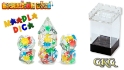 Inclusion Dice: 7 Piece Set - Meeple Dice 