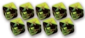 Elder Dice D6 Set- The Yellow Sign 