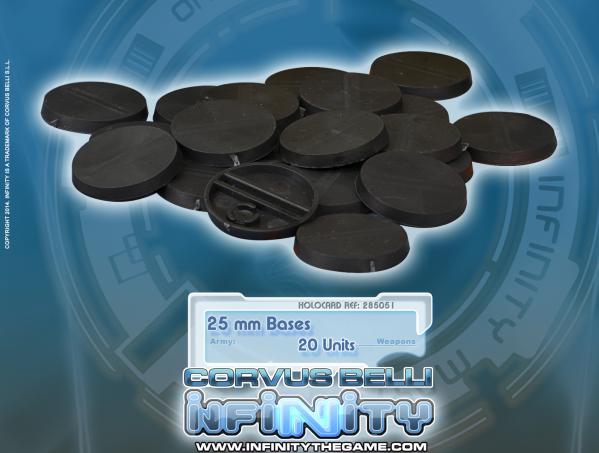Infinity Accessories: 25mm Bases (20) 
