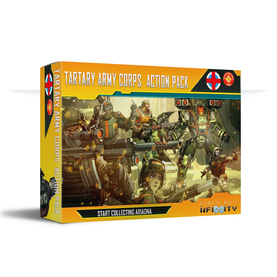 Infinity Ariadna (#851): Tartary Army Corps Action Pack 