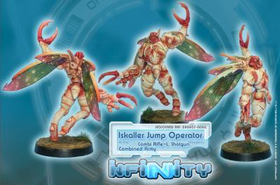 Infinity Combined Army (#085): Iskaller Jump Operator 