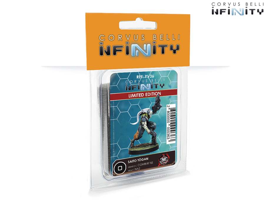 Infinity NA2 (#PV36): Saito Togan (Combi Rifle) [Limited Edition] 