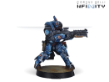 Infinity: PanOceania: (#901): Knight of Santiago (Spitfire) - COR281224-0901 [2812240009013]