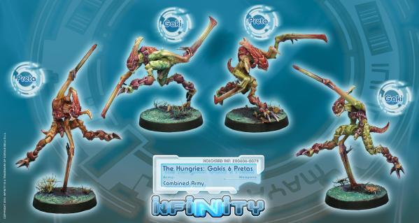 Infinity Combined Army (#079N): The Hungries: Gakis and Pretas 