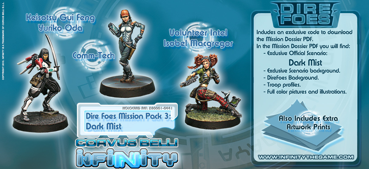 Infinity: Dire Foes Mission Pack 3: Dark Mist 