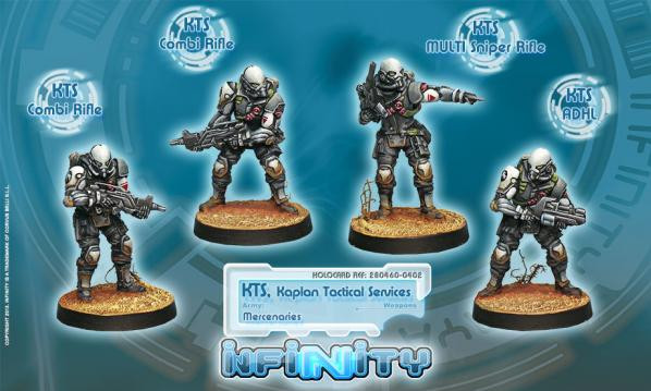Infinity Mercenaries (#402): KTS, Kaplan Tactical Services 